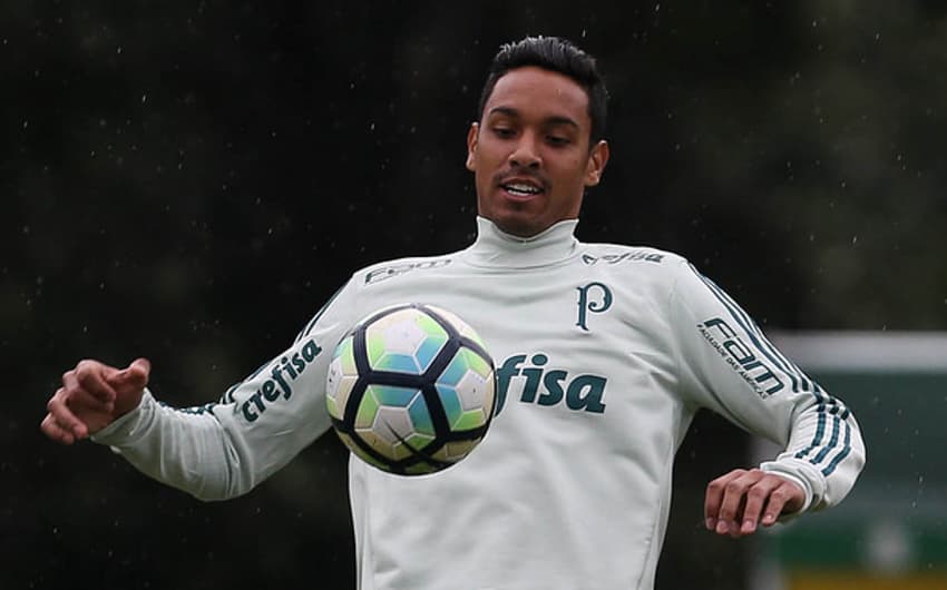 Antônio Carlos em treino pelo Palmeiras&nbsp;
