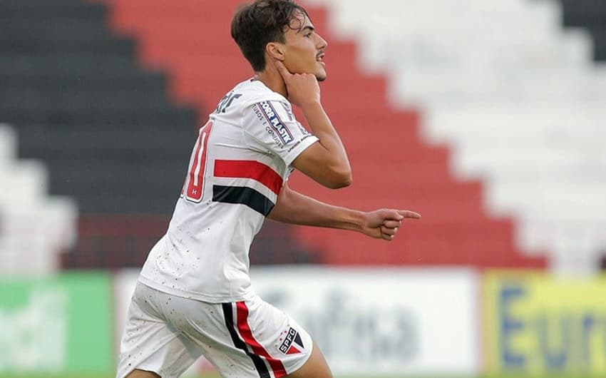 Igor Gomes marcou o único gol da partida e levou o São Paulo às quartas de final
