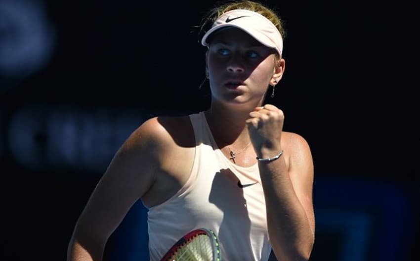 Marta Kostyuk - 15 anos e está na 3ª rodada do Australian Open