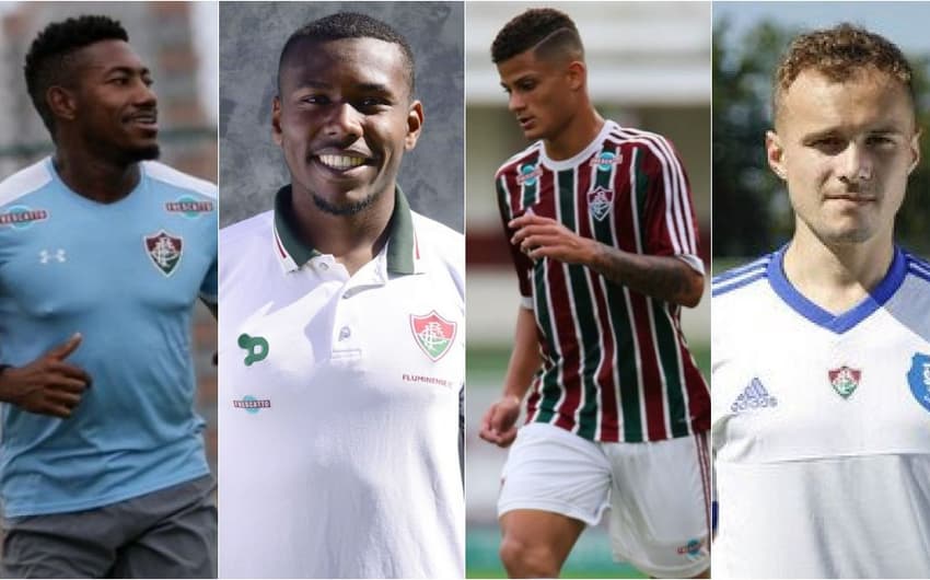 Fluminense renova contrato com garotos de Xerém. Confira a situação de cada um deles abaixo: