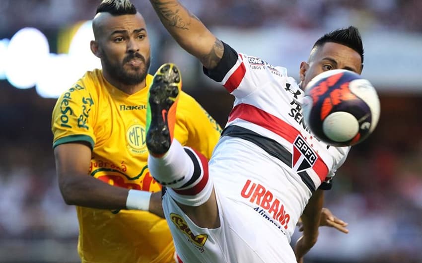 Último confronto: São Paulo 2 x 2 Mirassol, no Morumbi, pelo Paulistão (30/07/2017)