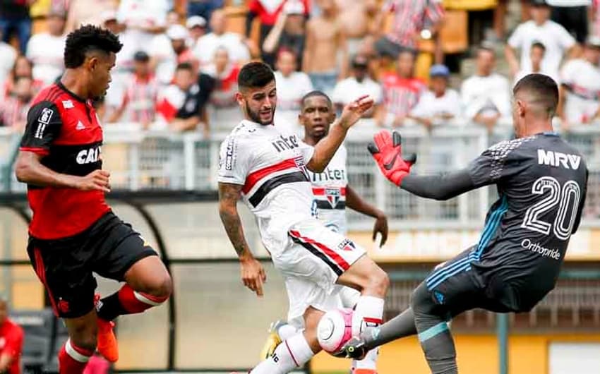 São Paulo x Flamengo - Copinha - Yago Darub