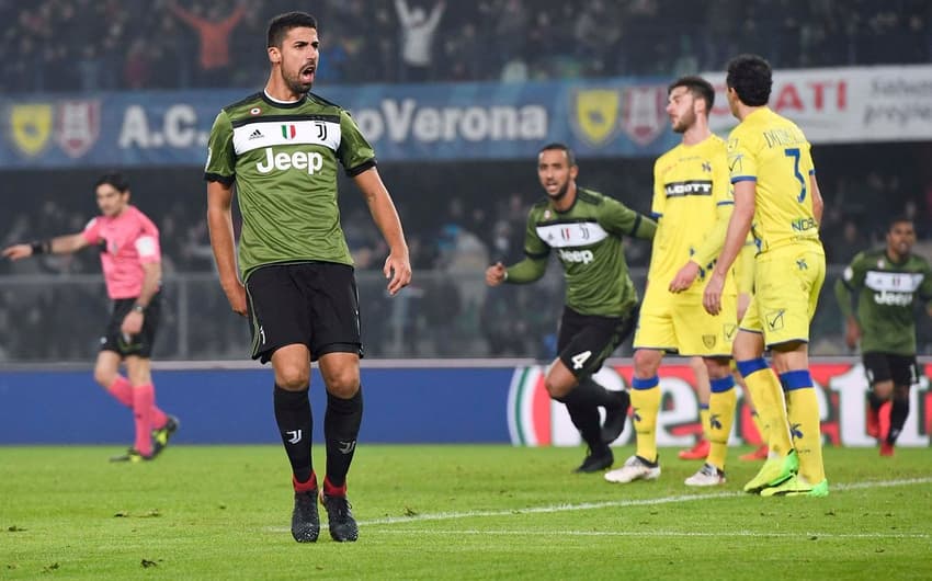 Khedira - Chievo x Juventus