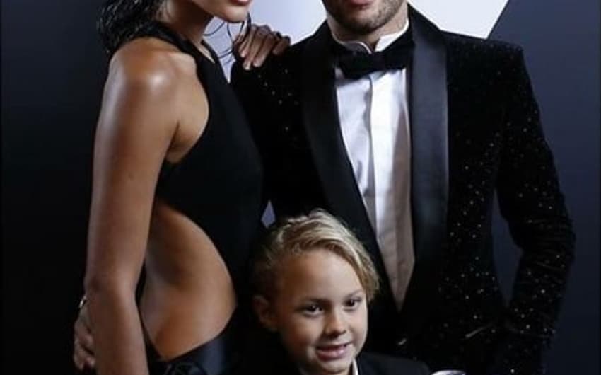 Bruna Marquezine, Neymar e o filho Davi Lucca