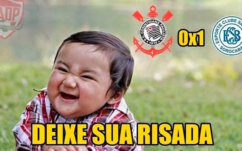 Memes: Corinthians 0 x 1 São Bento