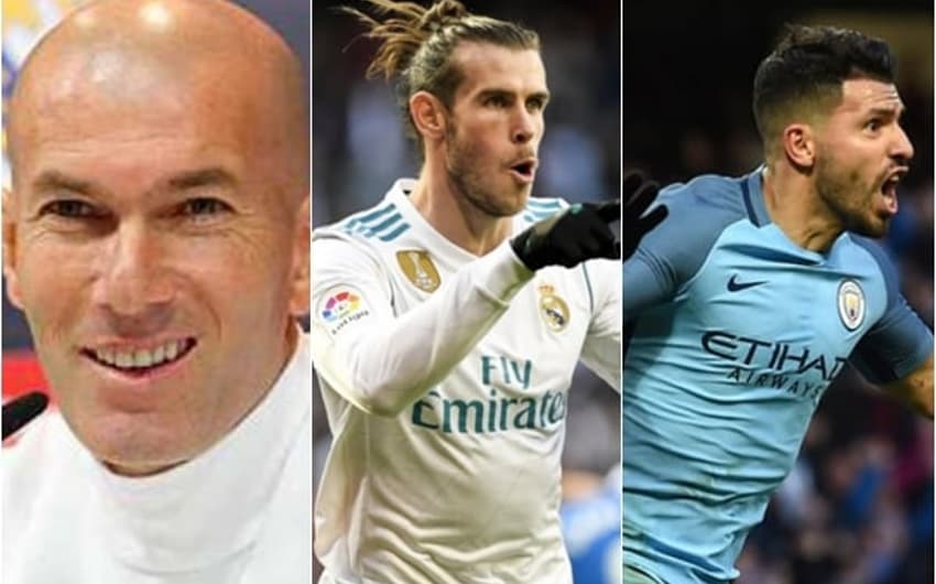 Zidane, Bale e Aguero movimentaram o domingo no mercado de transferências