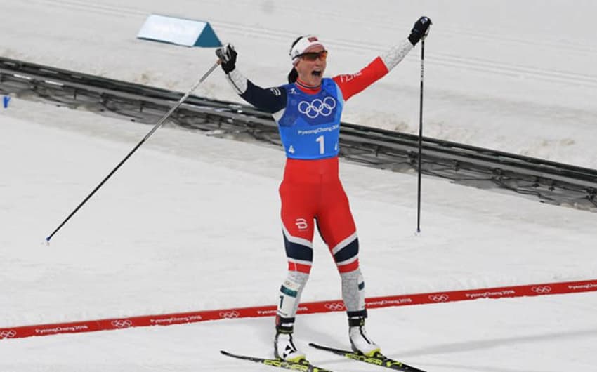 Björgen - Esquiadora