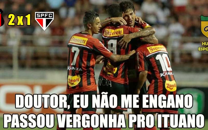 Memes: Ituano 2 x 1 São Paulo