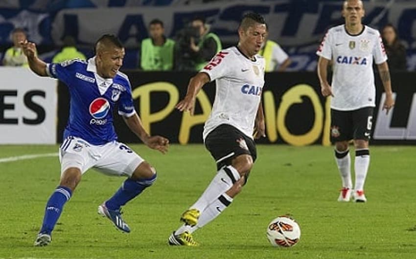 Último duelo: Millonarios 0 x 1 Corinthians - Libertadores 2013