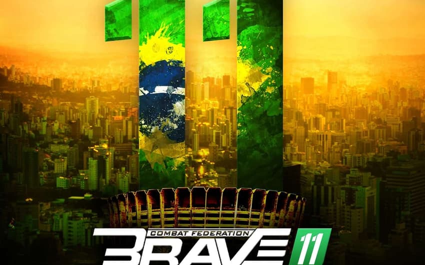 Brave fecha disputa de cinturão entre brasileiros para estreia em Belo Horizonte