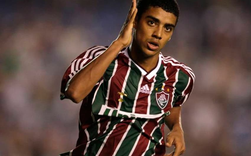 Alan pelo Fluminense, em 2009, quando atuou com Fred