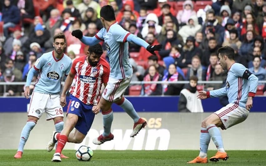 Diego Costa - Atlético de Madrid x Celta de Vigo