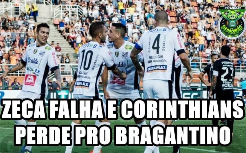 Memes: Bragantino 3 x 2 Corinthians