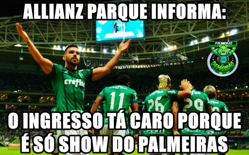 Memes: Palmeiras 5 x 0 Novorizontino