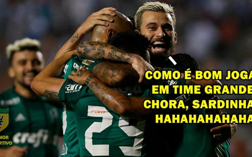 Os melhores memes da classificação do Palmeiras diante do Santos