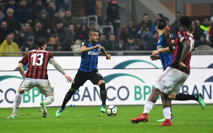 Rafinha - Milan x Inter de Milão