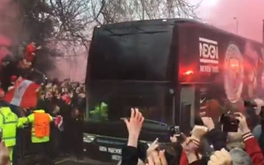 ônibus do Manchester City