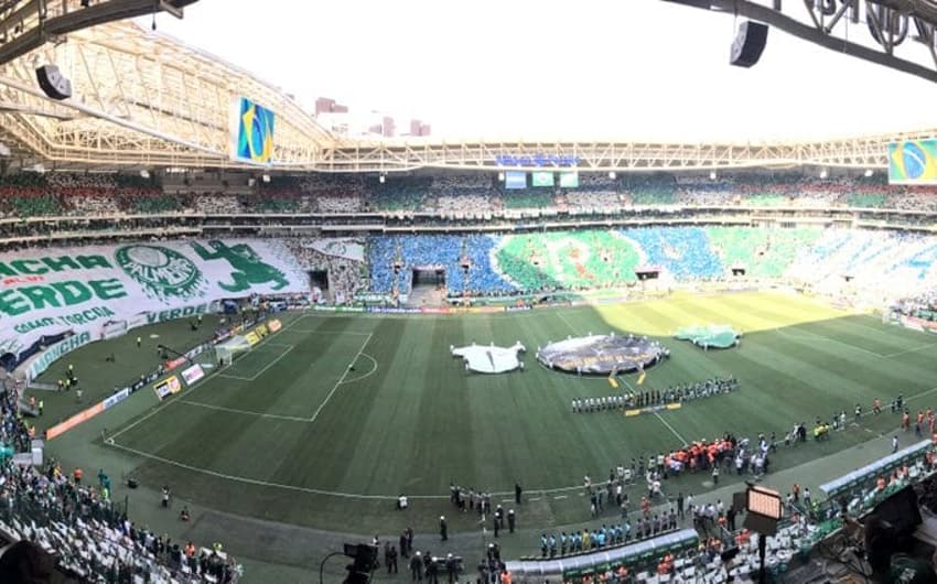 Torcida do Palmeiras na final do Campeonato Paulista de 2018