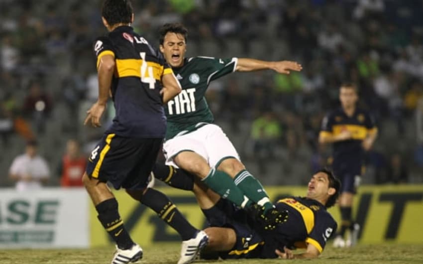 Último encontro: Palmeiras 0 x&nbsp;2 Boca Juniors - 9/7/2010