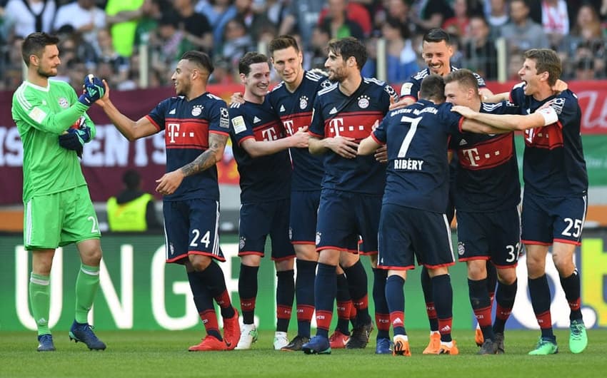 O Bayern de Munique, que confirmou o título da Bundesliga no fim de semana, é o maior campeão alemão com 28 títulos