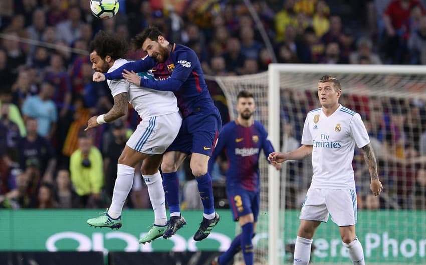 Marcelo (Real Madrid) - O lateral brasileiro foi um dos destaques do Real Madrid no empate em 2 a 2 com o Barcelona, causando a expulsão de Sergi Roberto ainda no primeiro tempo.