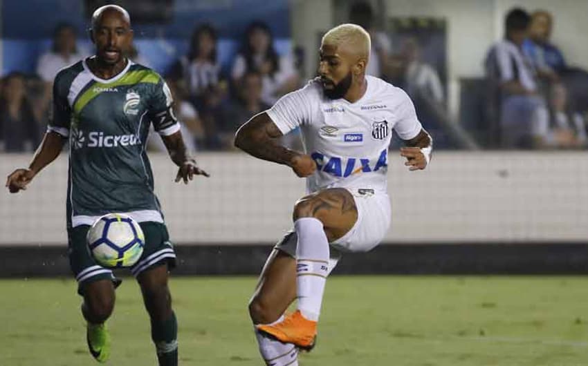 Santos 5 x 1 Luverdense - ida das oitavas de final da Copa do Brasil. Confira os resultados dos últimos jogos do Peixe --&gt;