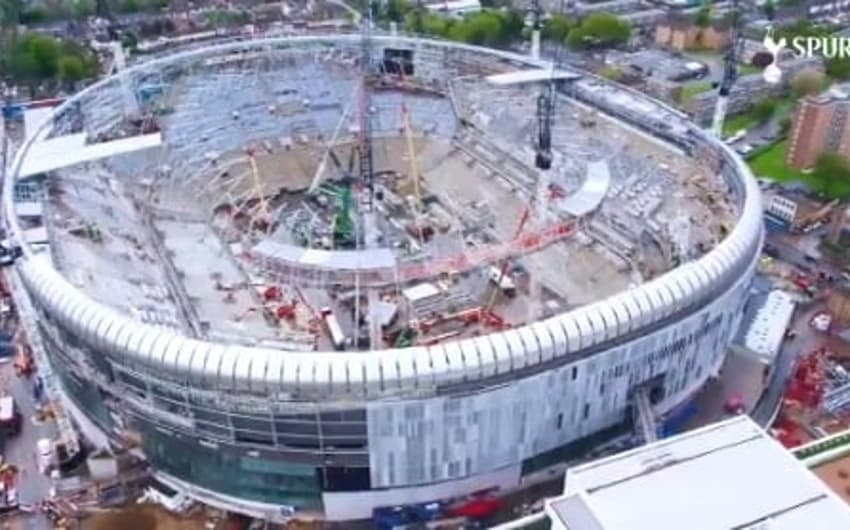 Obras do estádio do Tottenham