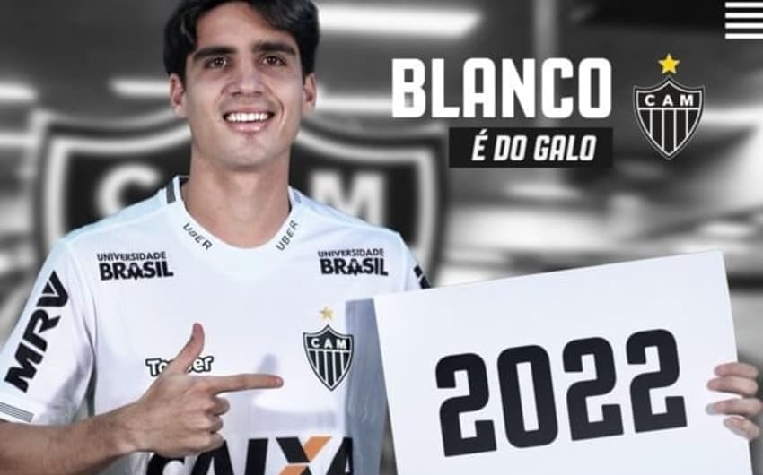 Atlético-MG adquire direitos de Gustavo Blanco, que tem novo vínculo até dezembro de 2022