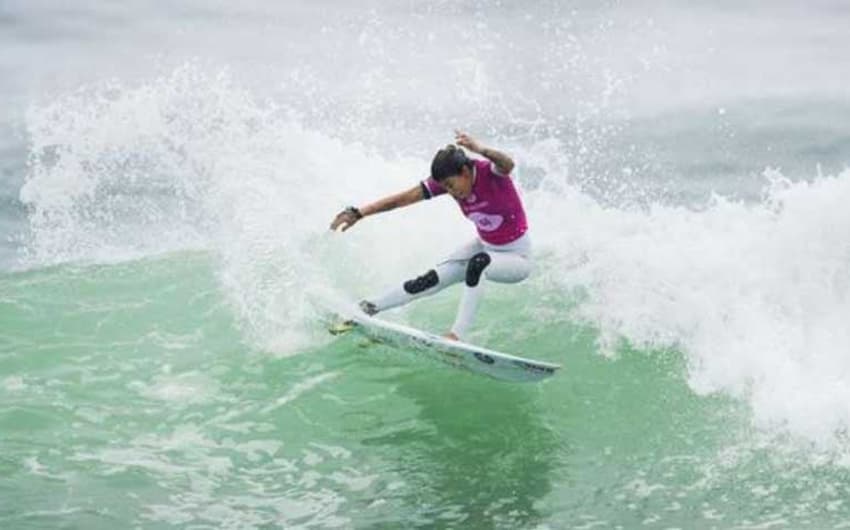 Silvana Lima na etapa de Bali do Circuito Mundial de Surfe