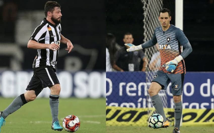 Confira imagens de João Paulo e Gatito pelo Botafogo
