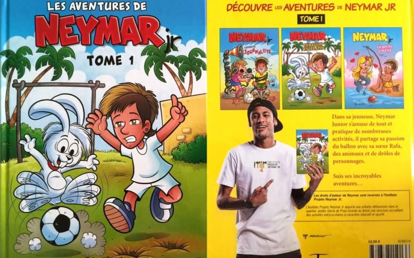 Mauricio de Sousa lança quadrinhos de Neymar na França