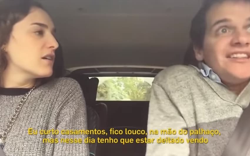 Casal argentino viraliza com debate de casamento durante a Copa do Mundo