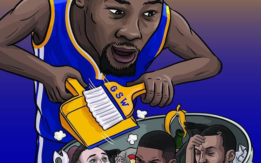 Varrida do Golden State Warriors e futuro incerto de LeBron foram destaques nos memes