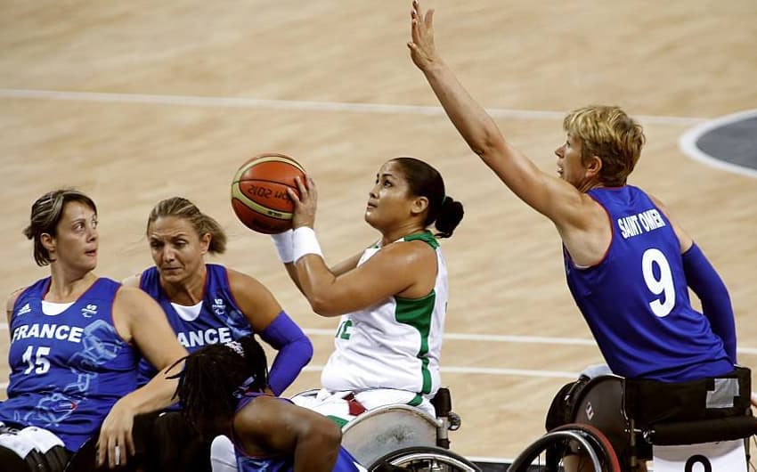 Lia Martins é uma da principais atletas da seleção brasileira de Basquete em Cadeira de Rodas Foto: Luciana Vermell/CPB