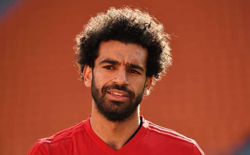 Salah em treino do Egito