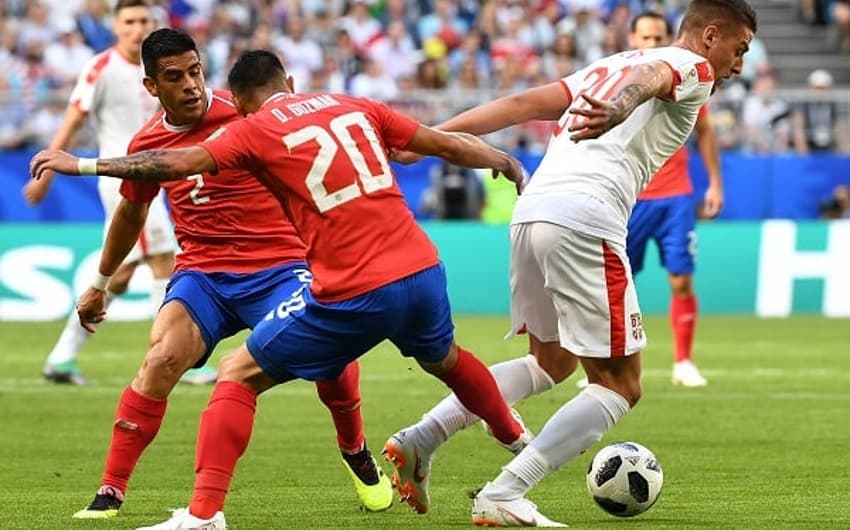 Na estreia da Copa, Costa Rica perdeu para a Sérvia por 1 a 0 e precisa de vitória contra o Brasil