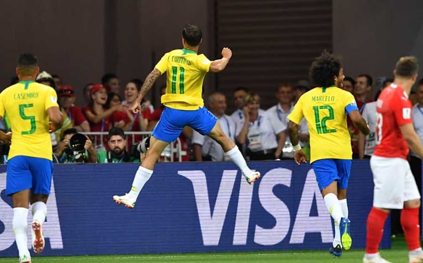Brasil 1 x 1 Suíça<br>