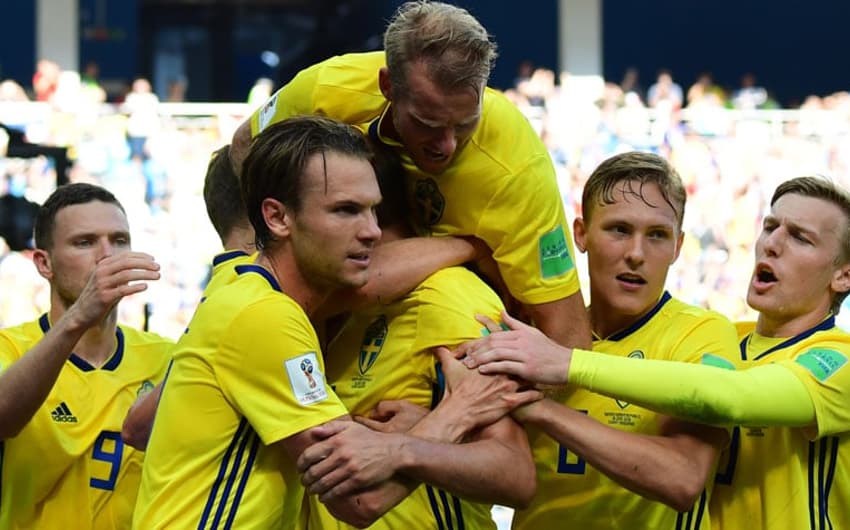 Suécia 1 x 0 Coreia do Sul: veja imagens da partida