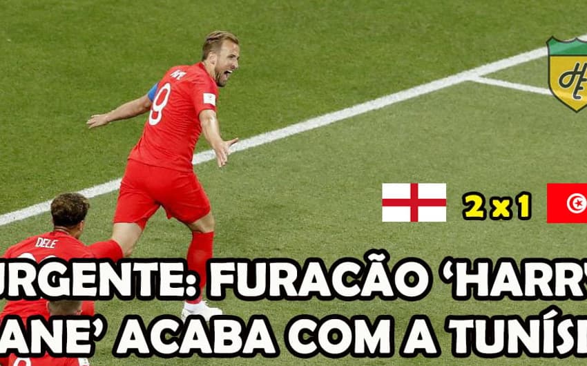 Humor na Copa: os memes de Inglaterra 2-1 Tunísia