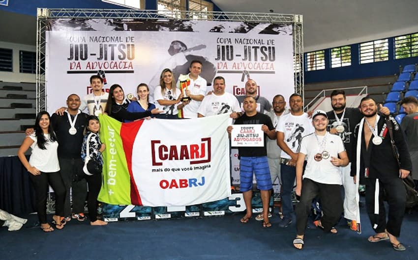 Copa Nacional entre advogados e estagiários de Jiu-Jitsu aconteceu no último fim de semana no Rio (Foto: Flávia Freitas)