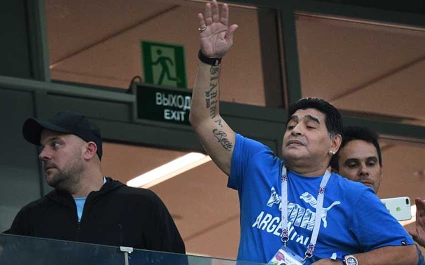 Argentina x Croácia - Maradona