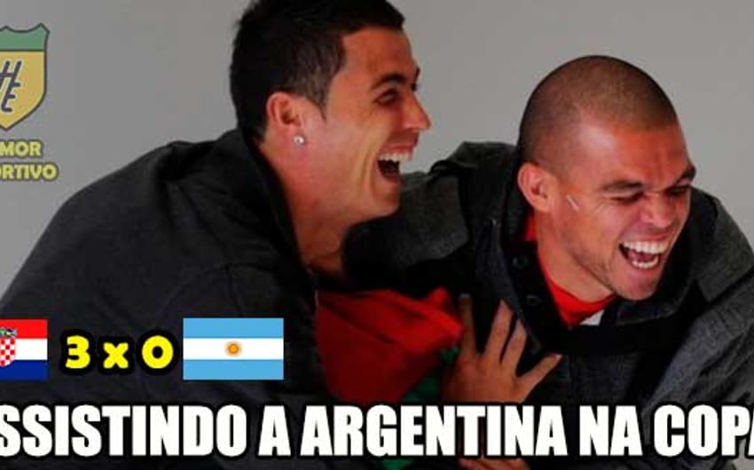 Humor na Copa: os memes de Croácia 3-0 Argentina