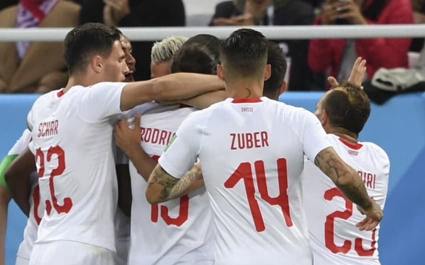 Suíça derrotou a Sérvia na primeira virada da Copa do Mundo&nbsp;