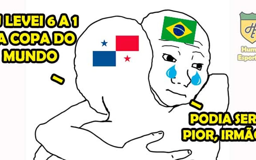Humor na Copa: os memes de Inglaterra 6-1 Panamá