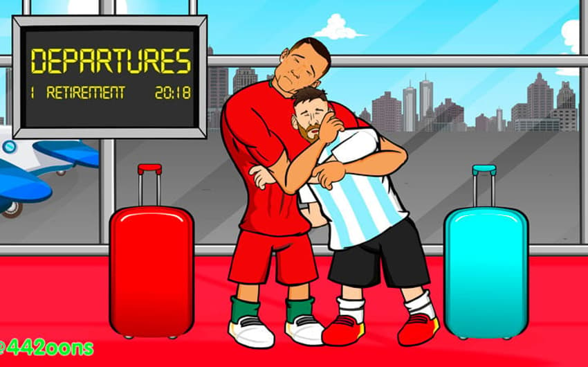 Humor na Copa: Cristiano Ronaldo e Portugal sofrem com zoações após eliminação