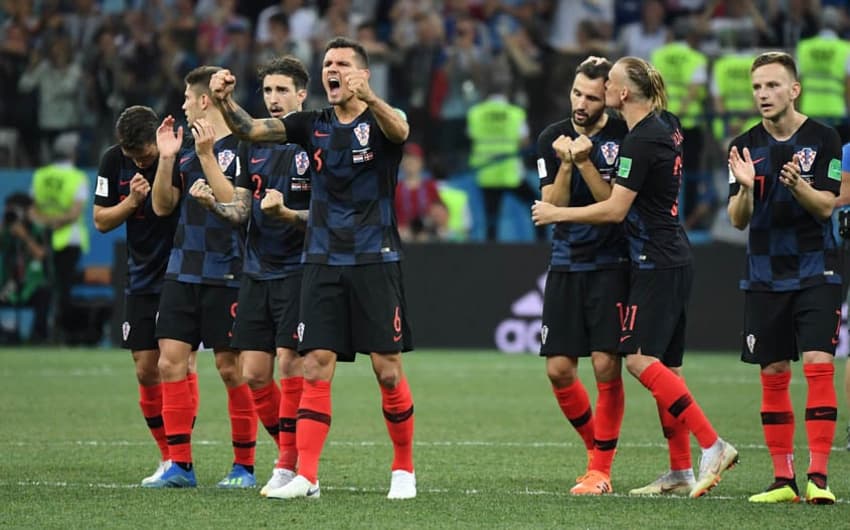 A Croácia venceu a Dinamarca nas penalidades após empate por 1 a 1 no tempo regulamentar