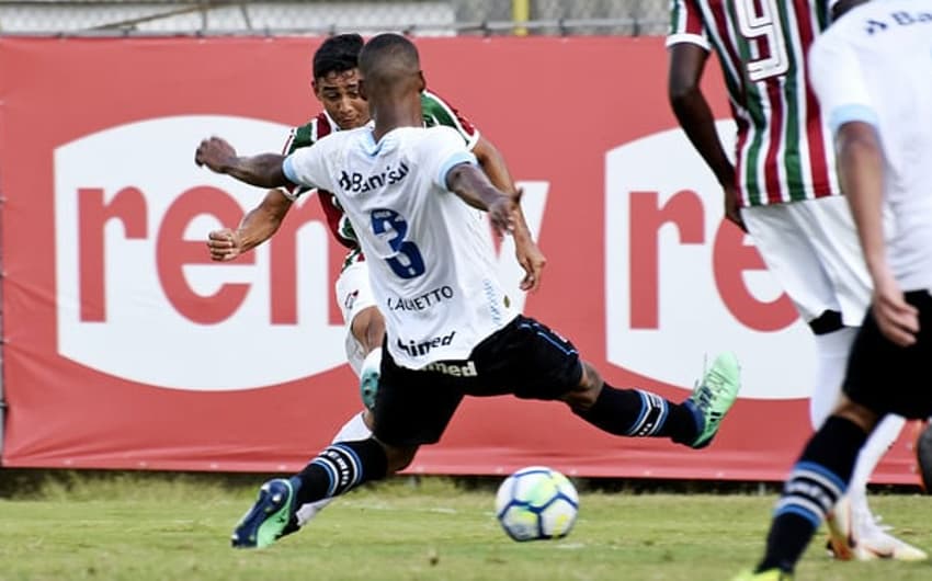 Fluminense recebeu o Grêmio na estreia no Brasileiro Sub-20