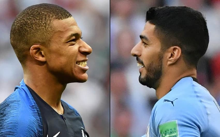 França e Uruguai se enfrentam nesta sexta-feira, pelas quartas de final da Copa do Mundo