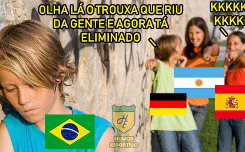 Humor na Copa: os melhores memes da eliminação do Brasil para Bélgica