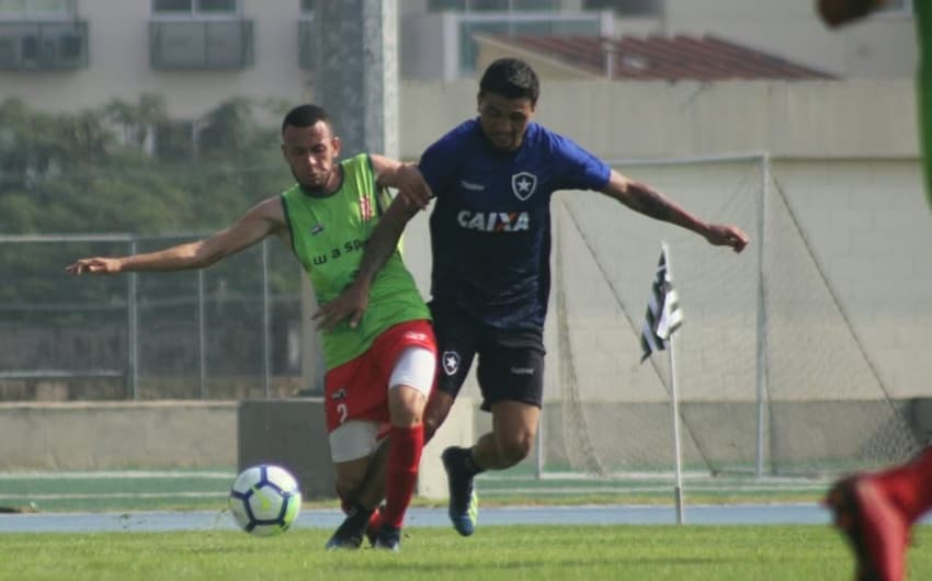 Botafogo x Bangu - jogo-treino